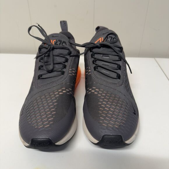 Nike Air Max 270 Thunder Grey/Black-Desert Sand AH8050 024 Men's Size 12 EUC - Picture 7 of 10